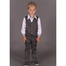 Gray Trousers And Vest