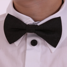 Dark Gray Bow Tie