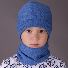 Blue Hat, 100% Merino Wool