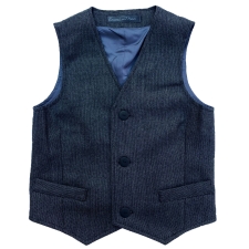 Gray Vest, 100% Virgin Wool