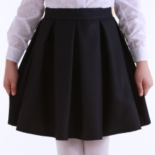 Skirt With Virgin Wool And Silk