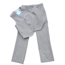 Light Gray Trousers And Vest