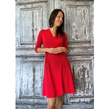 Wrapped Dress Red