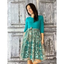 Pre-Order! Dress Luxurious Turquoise (Shipment 21.12)