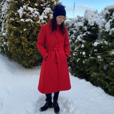 MADE TO ORDER! Red Wintercoat